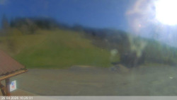 Dolní část sjezdovky