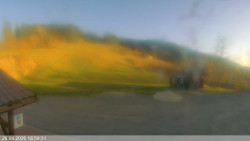 Dolní část sjezdovky