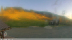 Dolní část sjezdovky