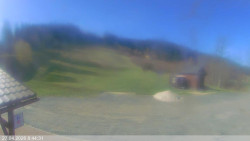 Dolní část sjezdovky