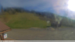 Dolní část sjezdovky