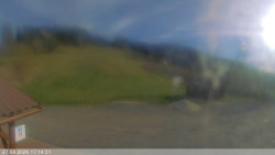 Dolní část sjezdovky