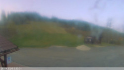 Dolní část sjezdovky