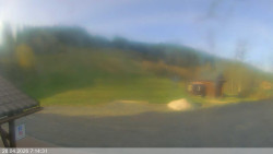 Dolní část sjezdovky