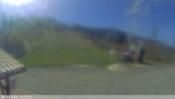 Dolní část sjezdovky