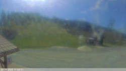 Dolní část sjezdovky