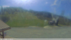 Dolní část sjezdovky