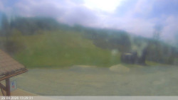 Dolní část sjezdovky