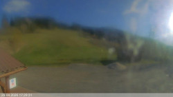 Dolní část sjezdovky