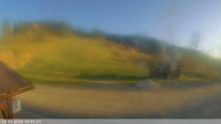 Dolní část sjezdovky