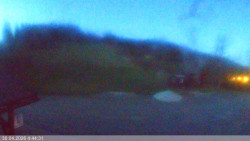 Dolní část sjezdovky