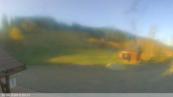 Dolní část sjezdovky