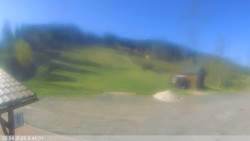 Dolní část sjezdovky