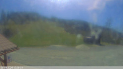 Dolní část sjezdovky