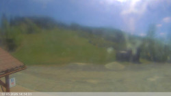 Dolní část sjezdovky