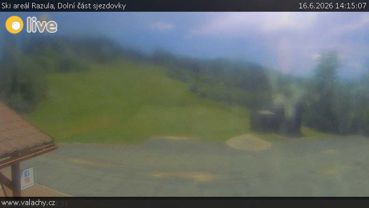 Ski areál Razula - Dolní část sjezdovky - 16.6.2026 v 14:15