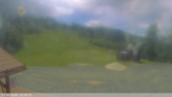 Lower part of the ski slope