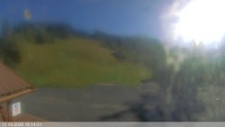 Lower part of the ski slope