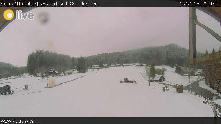 Ski areál Razula - Sjezdovka Horal, Golf Club Horal - 28.3.2026 v 10:31