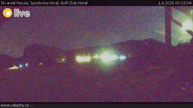 Razula Ski Resort - Horal Ski Slope, Horal Golf Club - 1.8.2026 v 00:15