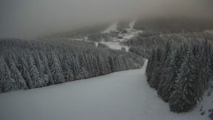 Červenohorské sedlo - Panorama sjezdovka "Červená" - 3.2.2026 v 08:00