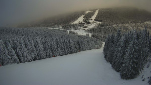 Červenohorské sedlo - Panorama sjezdovka "Červená" - 3.2.2026 v 08:30