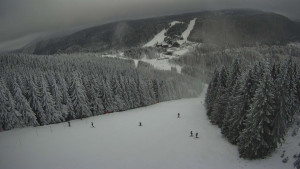 Červenohorské sedlo - Panorama sjezdovka "Červená" - 3.2.2026 v 09:30