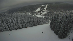 Červenohorské sedlo - Panorama sjezdovka "Červená" - 3.2.2026 v 11:00