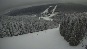 Červenohorské sedlo - Panorama sjezdovka "Červená" - 3.2.2026 v 12:30