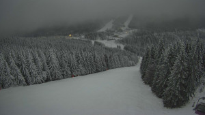 Červenohorské sedlo - Panorama sjezdovka "Červená" - 3.2.2026 v 16:30 Červenohorské sedlo - Panorama sjezdovka "Červená" - 3.2.2026 v 16:30