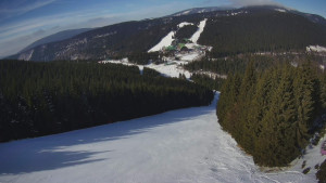 Červenohorské sedlo - Panorama sjezdovka "Červená" - 26.2.2026 v 11:30