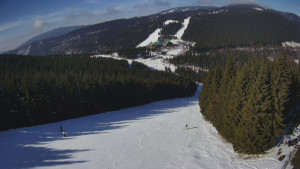 Červenohorské sedlo - Panorama sjezdovka "Červená" - 26.2.2026 v 12:00