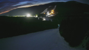 Červenohorské sedlo - Panorama sjezdovka "Červená" - 26.2.2026 v 18:30