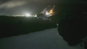 Červenohorské sedlo - Panorama sjezdovka "Červená" - 26.2.2026 v 20:30