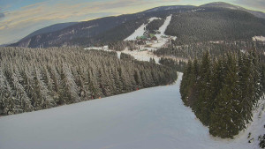 Červenohorské sedlo - Panorama sjezdovka "Červená" - 2.4.2026 v 07:30
