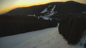 Červenohorské sedlo - Panorama sjezdovka "Červená" - 2.4.2026 v 19:30