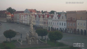 Město Telč - Náměstí Zachariáše z Hradce - 22.6.2025 v 04:45