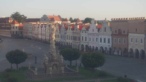 Město Telč - Náměstí Zachariáše z Hradce - 22.6.2025 v 05:45