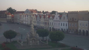 Město Telč - Náměstí Zachariáše z Hradce - 1.7.2025 v 04:45
