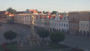 Město Telč - Náměstí Zachariáše z Hradce - 1.7.2025 v 05:45