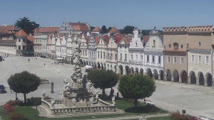 Město Telč - Náměstí Zachariáše z Hradce - 1.7.2025 v 12:45