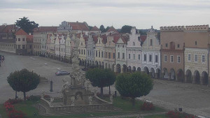 Město Telč - Náměstí Zachariáše z Hradce - 12.7.2025 v 06:45