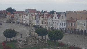 Město Telč - Náměstí Zachariáše z Hradce - 12.7.2025 v 07:15