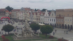 Město Telč - Náměstí Zachariáše z Hradce - 12.7.2025 v 11:45
