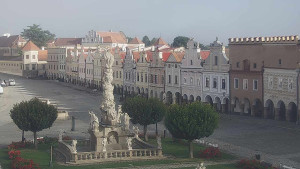 Město Telč - Náměstí Zachariáše z Hradce - 19.7.2025 v 07:45