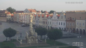Město Telč - Náměstí Zachariáše z Hradce - 15.8.2025 v 06:45
