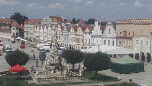 Město Telč - Náměstí Zachariáše z Hradce - 15.8.2025 v 12:45