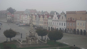 Město Telč - Náměstí Zachariáše z Hradce - 22.10.2025 v 07:45