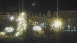 Město Telč - Náměstí Zachariáše z Hradce - 18.12.2025 v 05:45 Město Telč - Náměstí Zachariáše z Hradce - 18.12.2025 v 05:45