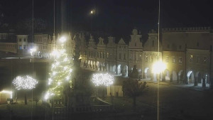 Město Telč - Náměstí Zachariáše z Hradce - 18.12.2025 v 06:45 Město Telč - Náměstí Zachariáše z Hradce - 18.12.2025 v 06:45